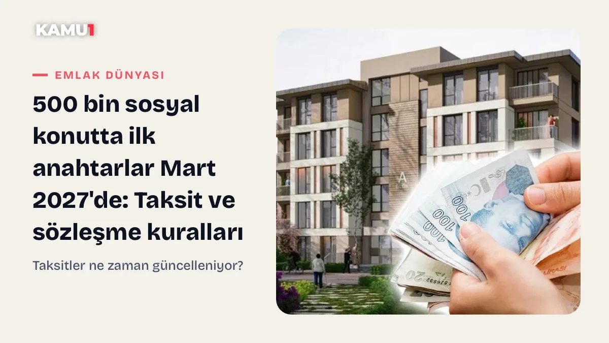 TOKİ ödeme takvimi: TOKİ ön ödeme ne zaman? İlk taksit ve peşinat ne kadar, kaç TL?