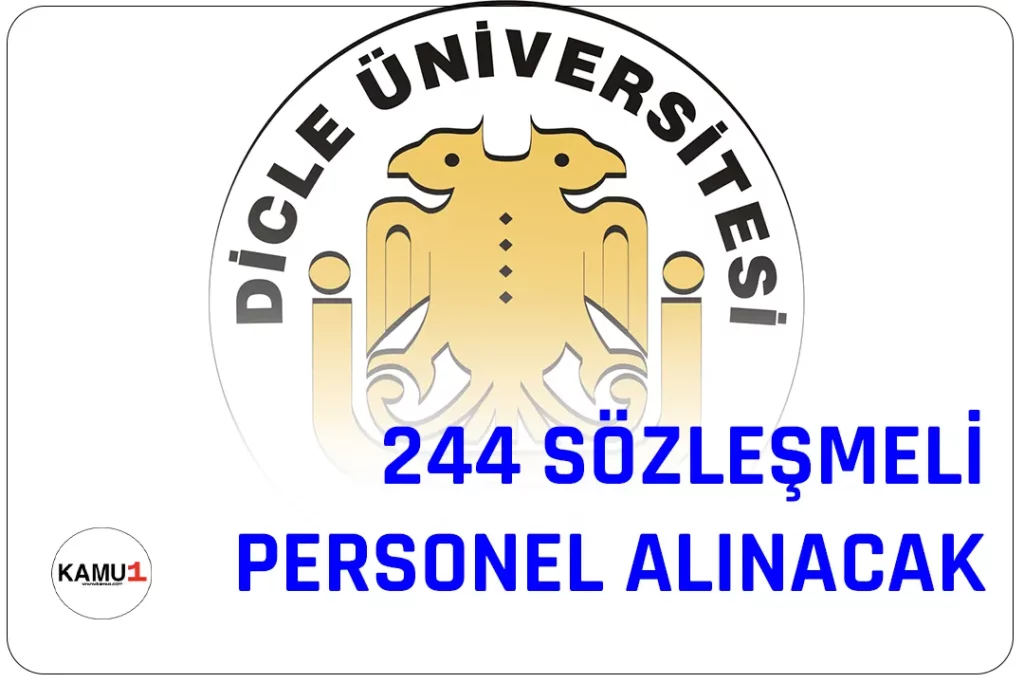 Dicle Üniversitesi 244 personel alımı duyurusu yayımlandı. 16 Mart 2023 tarihli yayımlana duyuruda, Üniversiteye hemşire, eczacı, biyolog, sağlık teknikeri, diyetisyen, laborant, diğer sağlık personeli, destek personeli, teknisyen, koruma ve güvenlik görevlisi unvanlarında sözleşmeli personel alımı yapılacağı kaydedildi.