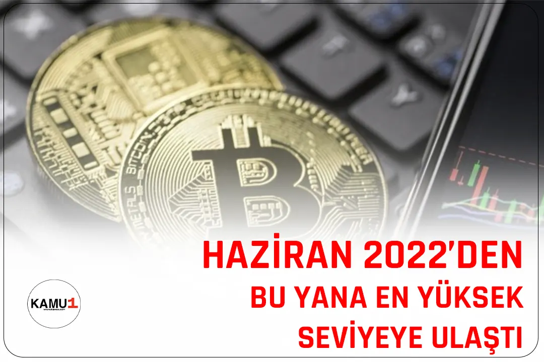 Bitcoin, Haziran 2022'den Bu Yana En Yüksek Seviyesine Ulaştı