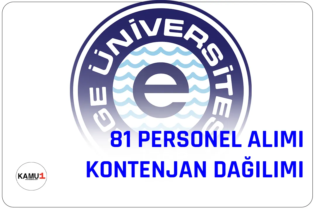 Ege Üniversitesi personel alımı başvuru süreci devam ediyor.6 Mart'ta yayımlanan duyuruda, Üniversiteye hemşire, sağlık teknikeri, çocuk gelişimcisi, destek personeli unvanlarında 81 sözleşmeli personel alınacağı kaydedildi. Başvurular 21 Mart 2023 tarihinde sona erecek. Başvuru yapacak adayın belirtilen şartları taşıması gerekmektedir.