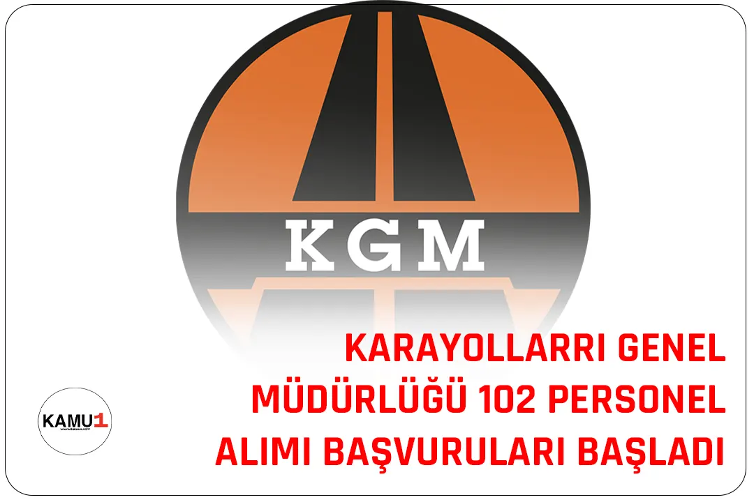 Karayolları Genel Müdürlüğüne 102 personel alımı için başvuru işlemleri bugün itibariyle Kariyer Kapısı üzerinden başladı. Başvurular 14 gün sürecek. Farklı unvanlardaki alımlar için başvuru yapmak isteyen adayların başvuru genel ve özel şartlarını dikkatle incelemesi gerektiği vurgulanıyor.