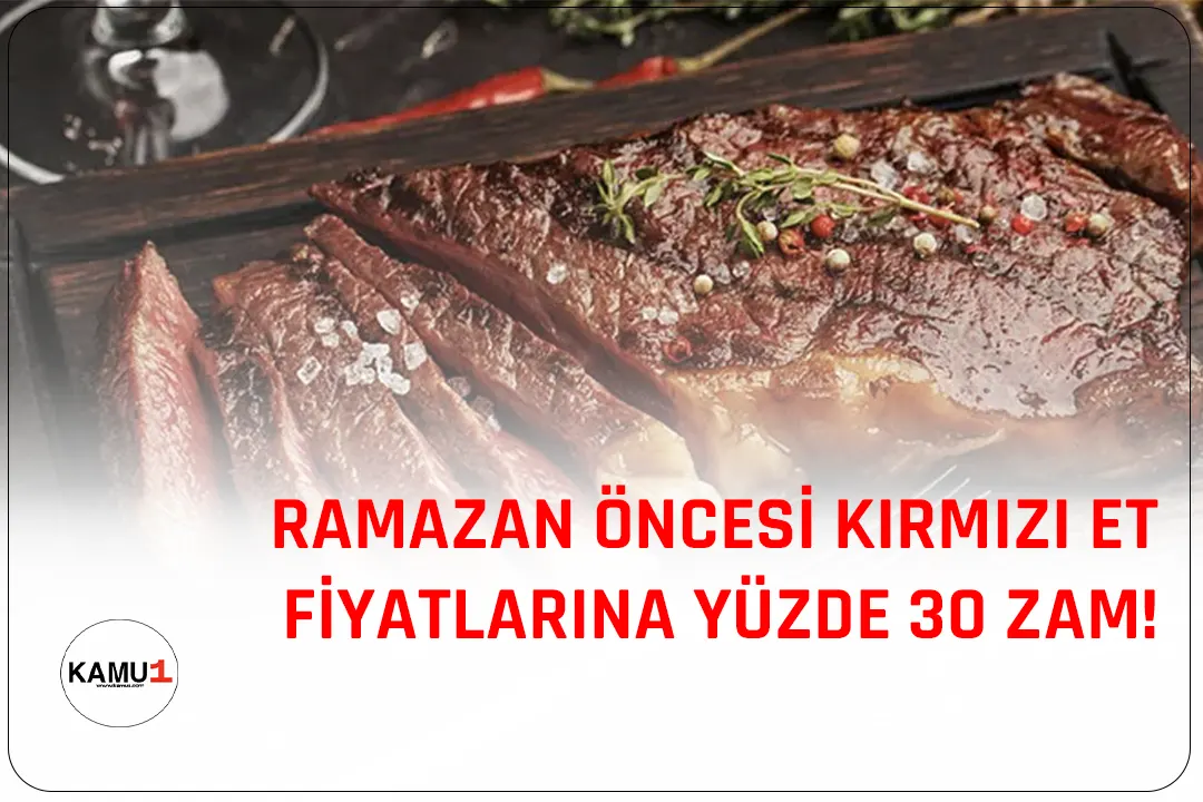 Ramazan ayına yaklaşırken, Türkiye'de kırmızı et fiyatları son bir ayda yaklaşık yüzde 30 arttı. Bazı bölgelerde dana karkas kesim fiyatları 180 TL'yi aşarken, ortalama olarak 175 TL'ye kadar çıktı. Bu fiyat artışının ardından kıyma fiyatları da 300 TL'ye yaklaştı.