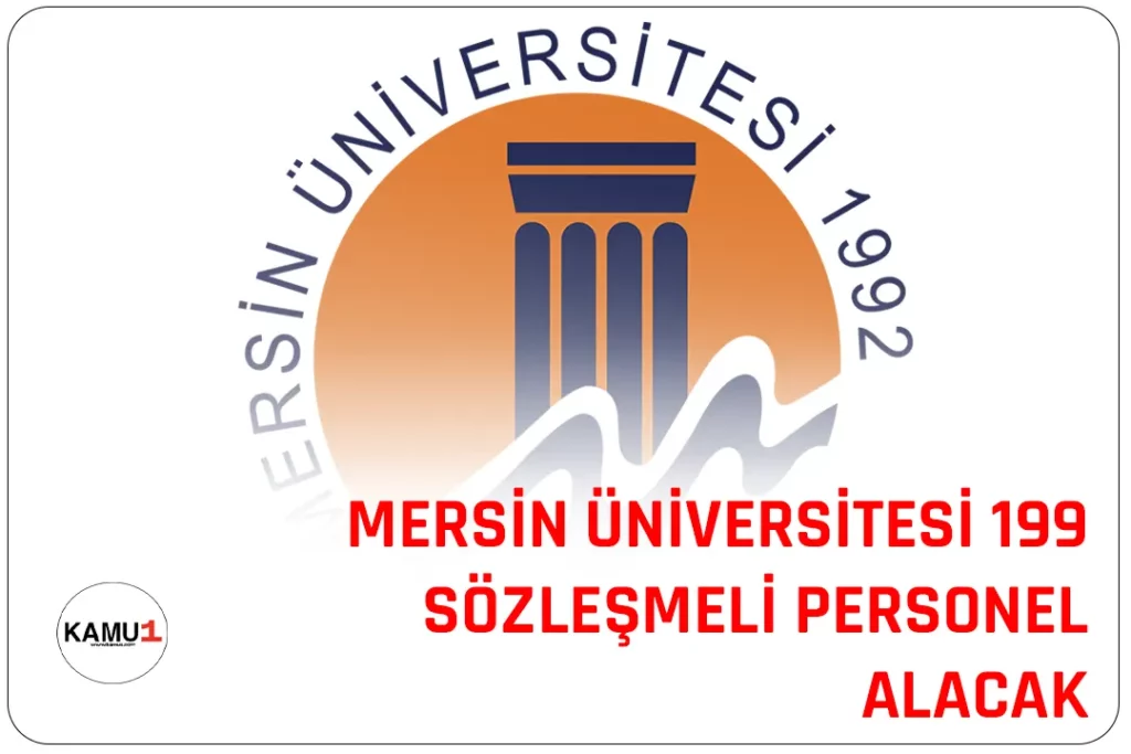 Mersin Üniversitesi 199 sözleşmeli personel alacak. 2 Mart'ta yayımlanan duyuruda, üniversiteye hemşire, büro personeli, sağlık teknikeri, röntgen teknisyeni, mühendis, tekniker, destek personeli, koruma ve güvenlik görevlisi unvanlarında 199 personel alımı yapılacağı kaydedildi.