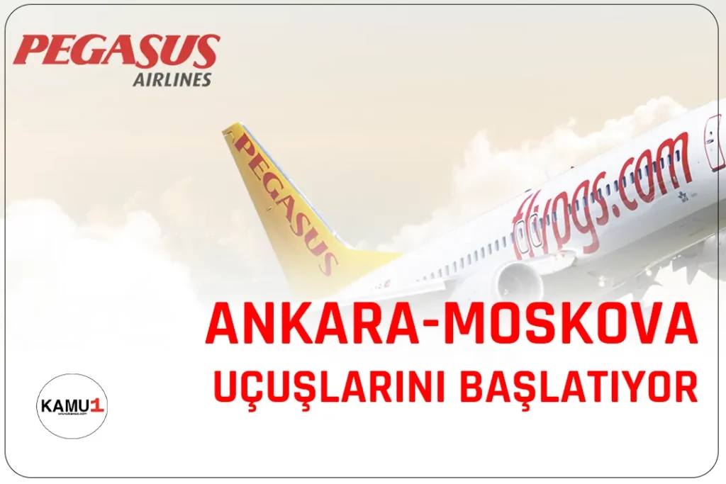 Pegasus Hava Yolları, Ankara-Moskova uçuşlarını başlatarak, iki başkent arasında seyahat etmek isteyenlerin yolculuklarını kolaylaştırıyor. Yapılan açıklamaya göre, haftanın üç günü gerçekleştirilecek uçuşların ilki 15 Nisan 2023 tarihinde yapılacak.