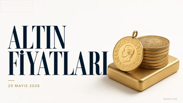 29 Mayıs 2026 altın fiyatlarında gram, çeyrek ve Cumhuriyet altını fiyatları
