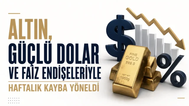 Güçlü dolar ve faiz endişeleriyle gerileyen altın külçeleri