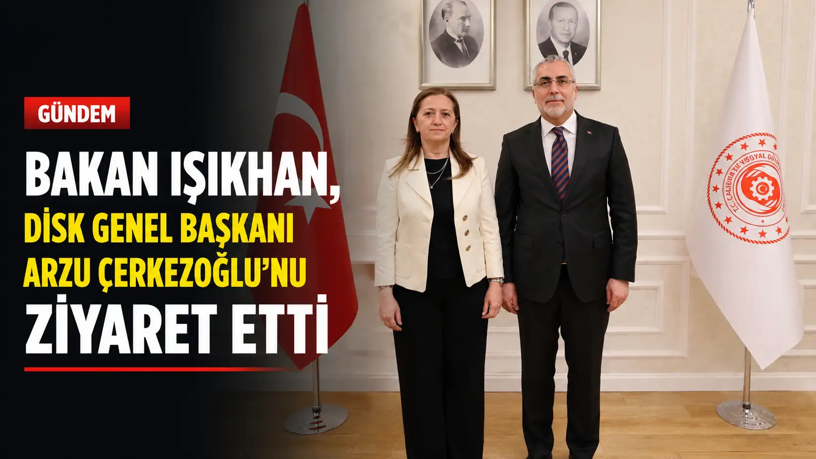 Vedat Işıkhan ve Arzu Çerkezoğlu’nun görüşmesine ilişkin temsili görsel