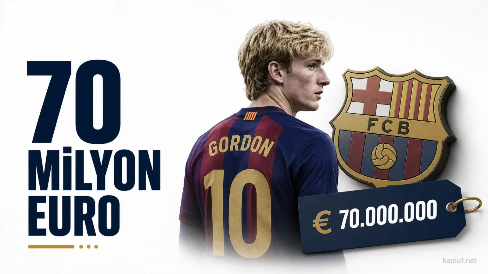 Barcelona ile Anthony Gordon transferiyle ilgili haber görseli