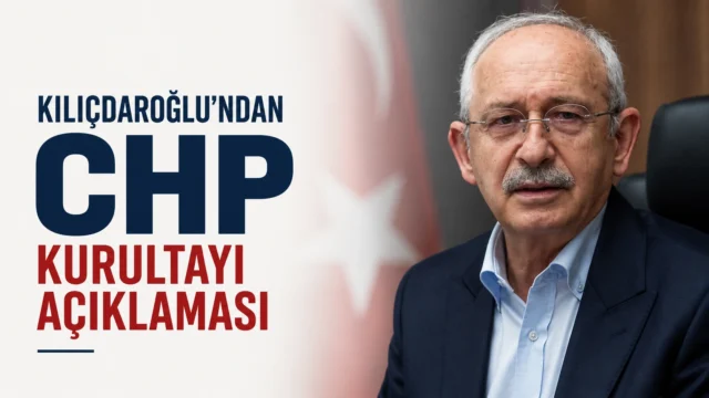 Kılıçdaroğlu’ndan CHP Kurultayı Açıklaması.Kemal Kılıçdaroğlu, CHP’de kurultay sürecine ilişkin “Sandıktan kim çıkarsa başımızın tacı olacak” dedi.