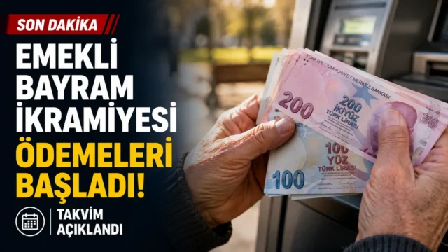 Emekli bayram ikramiyesi ve Mayıs maaş ödemeleri için takvim