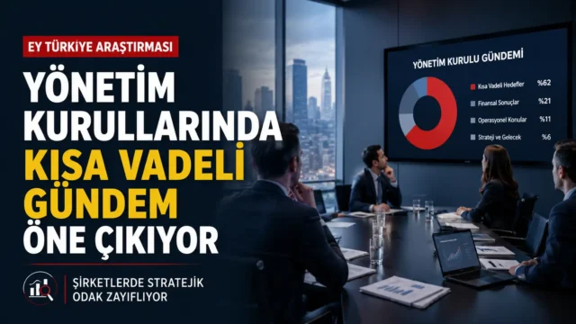 EY Türkiye ve YÜD araştırmasında yönetim kurullarının gündemine ilişkin değerlendirme