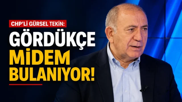 Gürsel Tekin CHP’deki son gelişmelerle ilgili açıklama yaparken