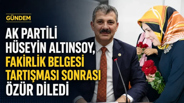 Hüseyin Altınsoy’un fakirlik belgesi tartışması sonrası yaptığı açıklama