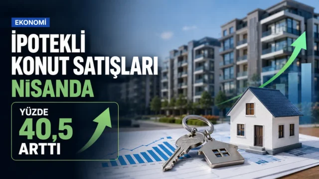 TÜİK’in açıkladığı nisan ayı konut satış verileri ve ipotekli satış artışı