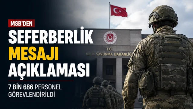 MSB açıklamasında seferberlik mesajlarının tatbikat bilgilendirmesi olduğu belirtildi