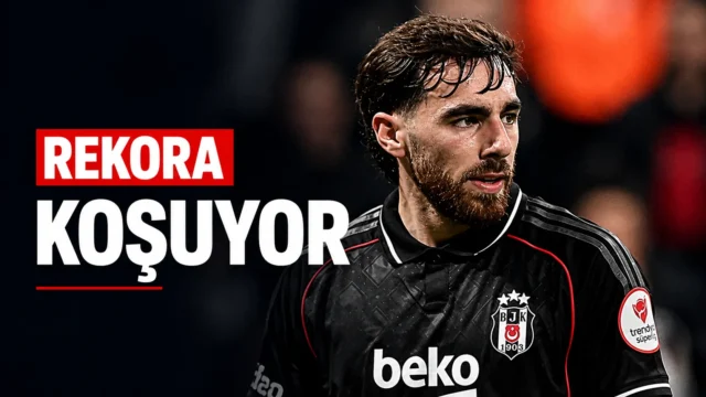 Orkun Kökçü Beşiktaş formasıyla Çaykur Rizespor maçında kariyer rekoruna hazırlanıyor