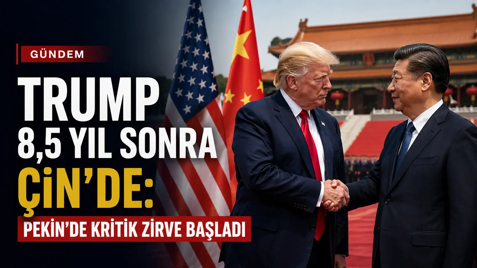 Donald Trump’ın Pekin ziyareti ve Şi Cinping ile görüşme programı