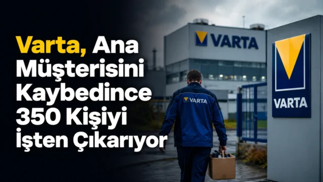Varta logosu ve pil üretim tesisine ilişkin işten çıkarma haberi