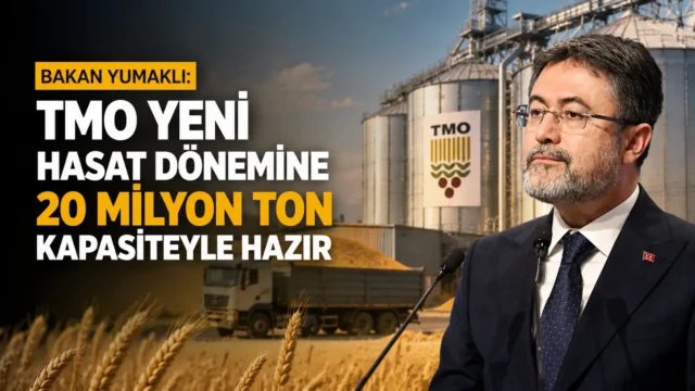 İbrahim Yumaklı TMO’nun yeni hasat dönemi hazırlıklarını anlattı