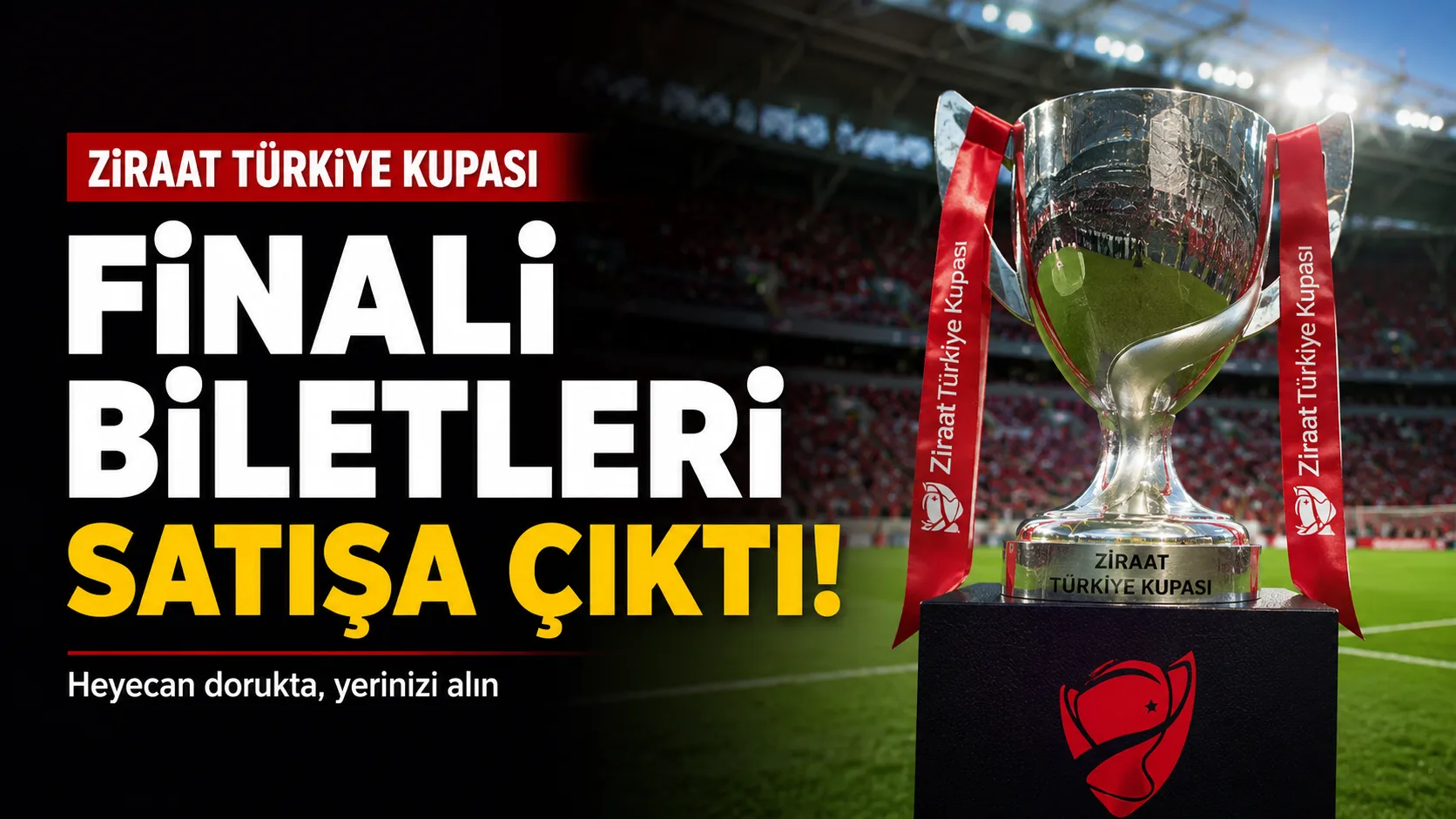 Ziraat Türkiye Kupası finalinin oynanacağı Corendon Airlines Park Antalya Stadı