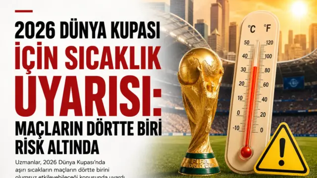 2026 Dünya Kupası maçlarında aşırı sıcaklık ve ısı stresi riski