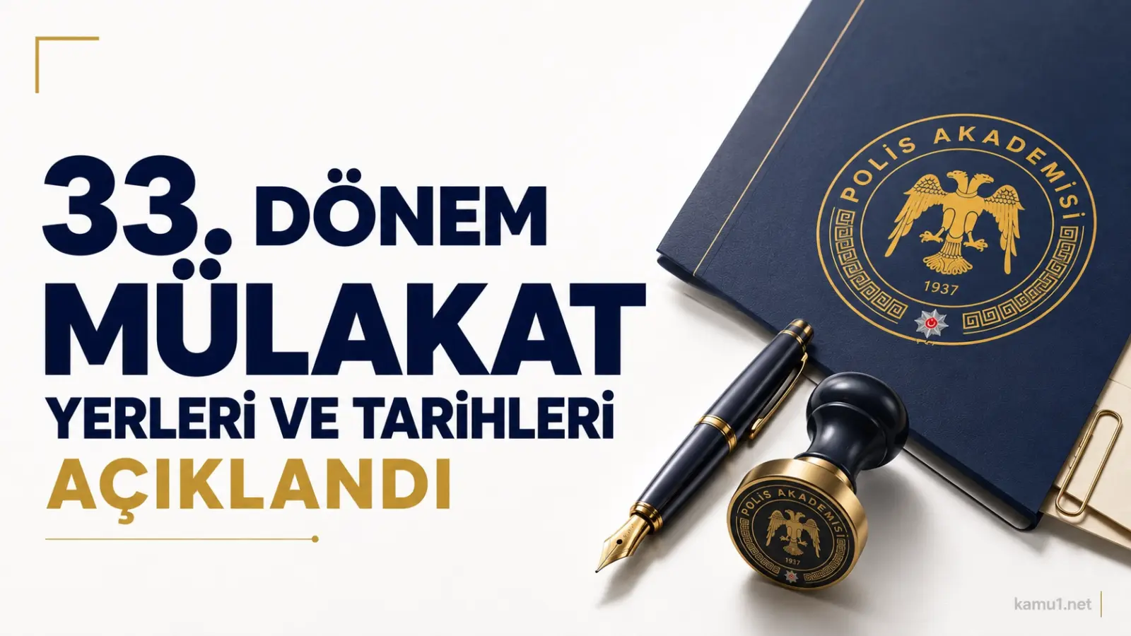 33. Dönem POMEM Mülakat Yerleri ve Tarihleri Açıklandı.33.Dönem POMEM giriş sürecinde mülakat sınavına katılacak adayların sınav merkezi ve tarih bilgileri erişime açıldı.