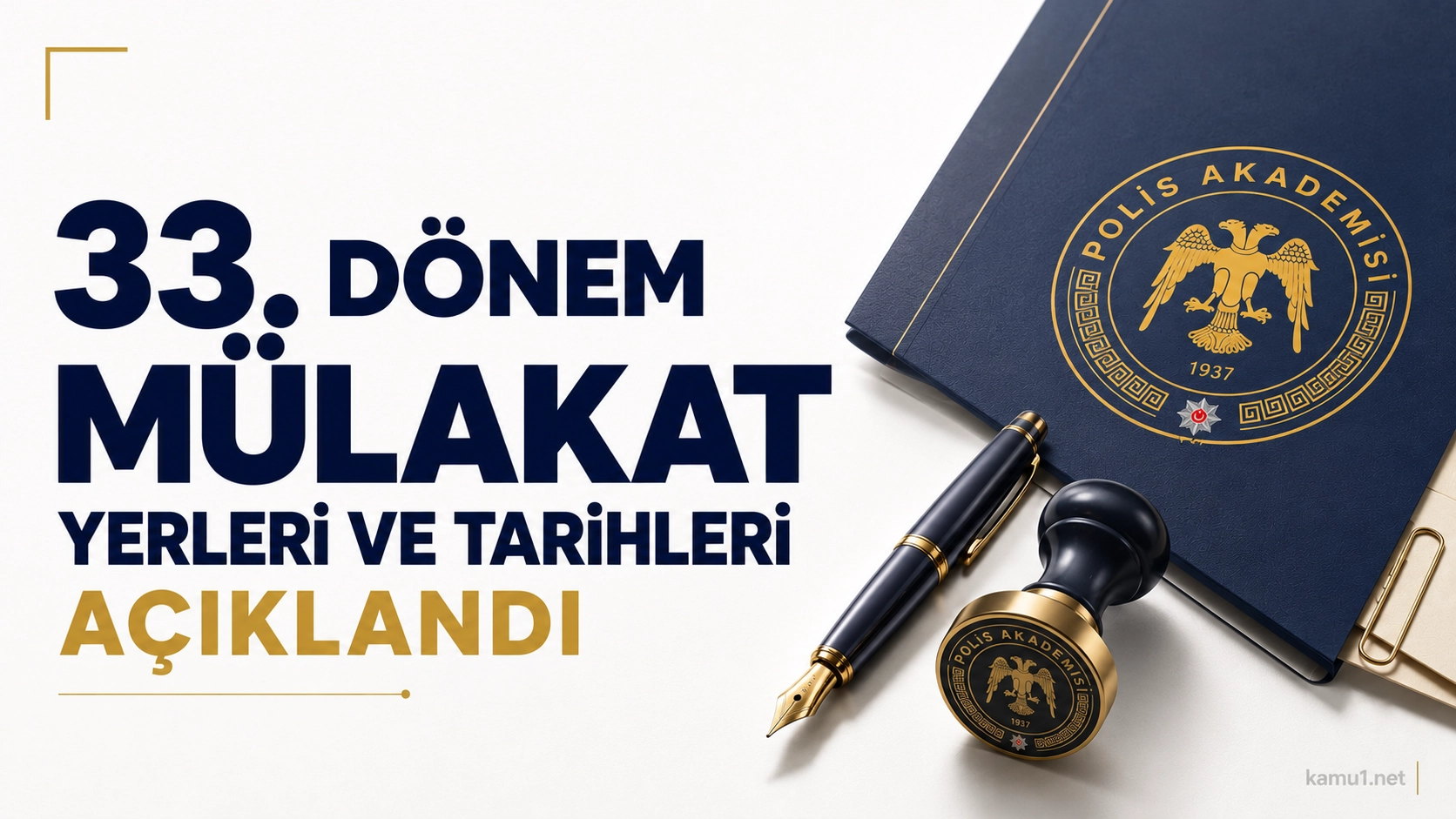 33. Dönem POMEM Mülakat Yerleri ve Tarihleri Açıklandı.33.Dönem POMEM giriş sürecinde mülakat sınavına katılacak adayların sınav merkezi ve tarih bilgileri erişime açıldı.