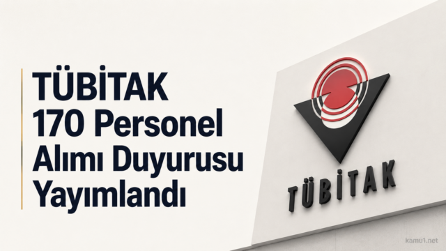 TÜBİTAK 170 personel alımı için başvuru süreci başladı. Aday araştırmacı alımında başvurular 20 Temmuz’a kadar sürecek.
