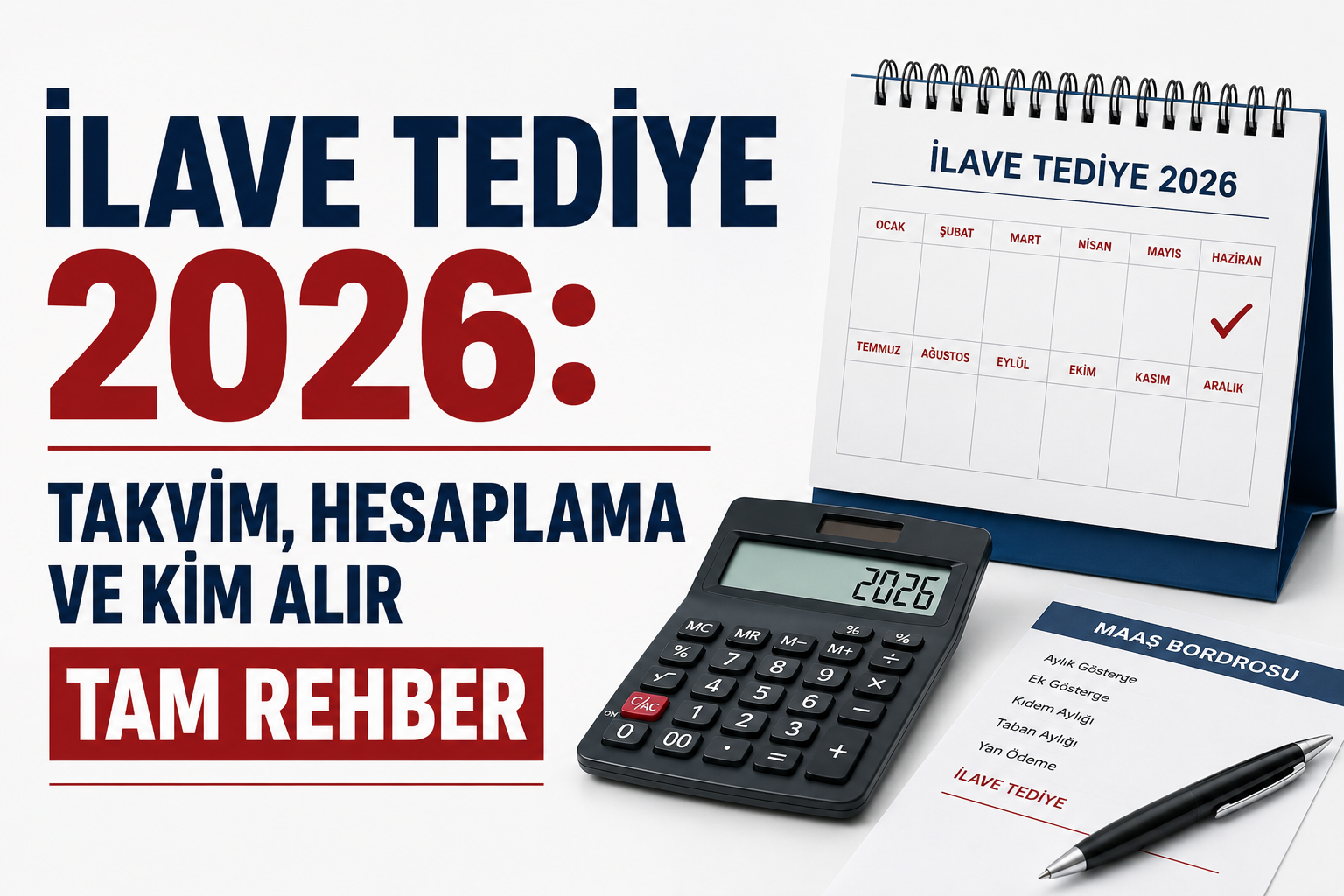 İlave Tediye 2026: Takvim, hesaplama ve kim alır tam rehber
