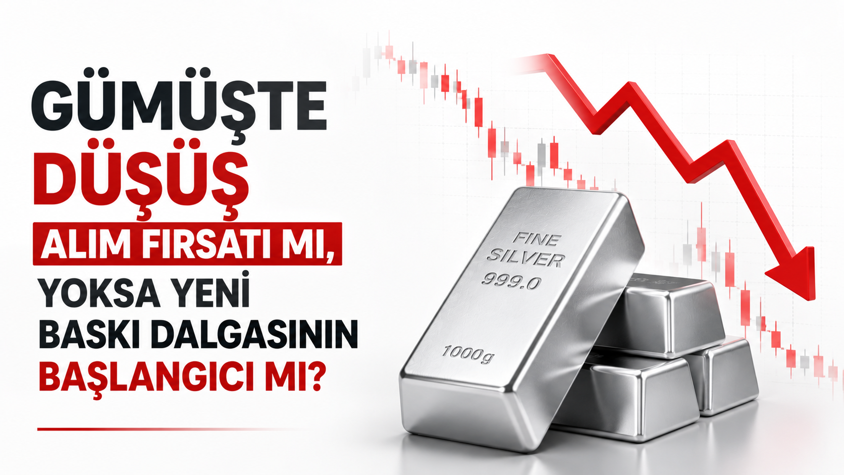 Gümüşte Düşüş Alım Fırsatı mı, Yoksa Yeni Baskı Dalgasının Başlangıcı mı?