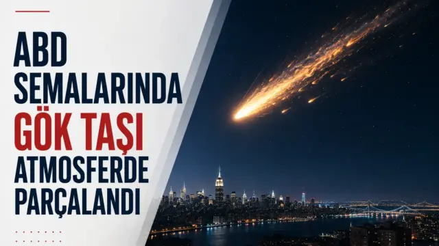 ABD kuzeydoğusunda atmosferde parçalanan gök taşı ve NASA açıklaması