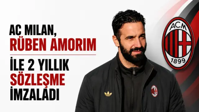 AC Milan'ın yeni menajeri Rúben Amorim
