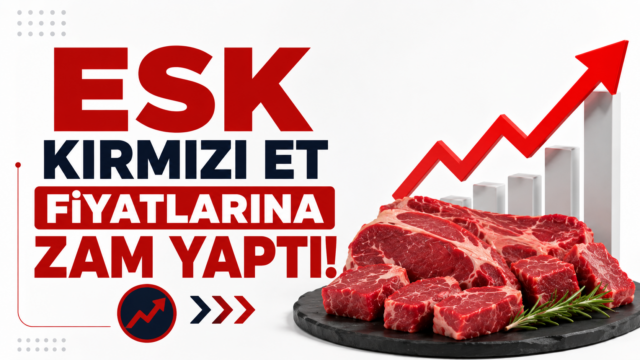 Et ve Süt Kurumu kırmızı et fiyatlarına zam yaptı haber görseli