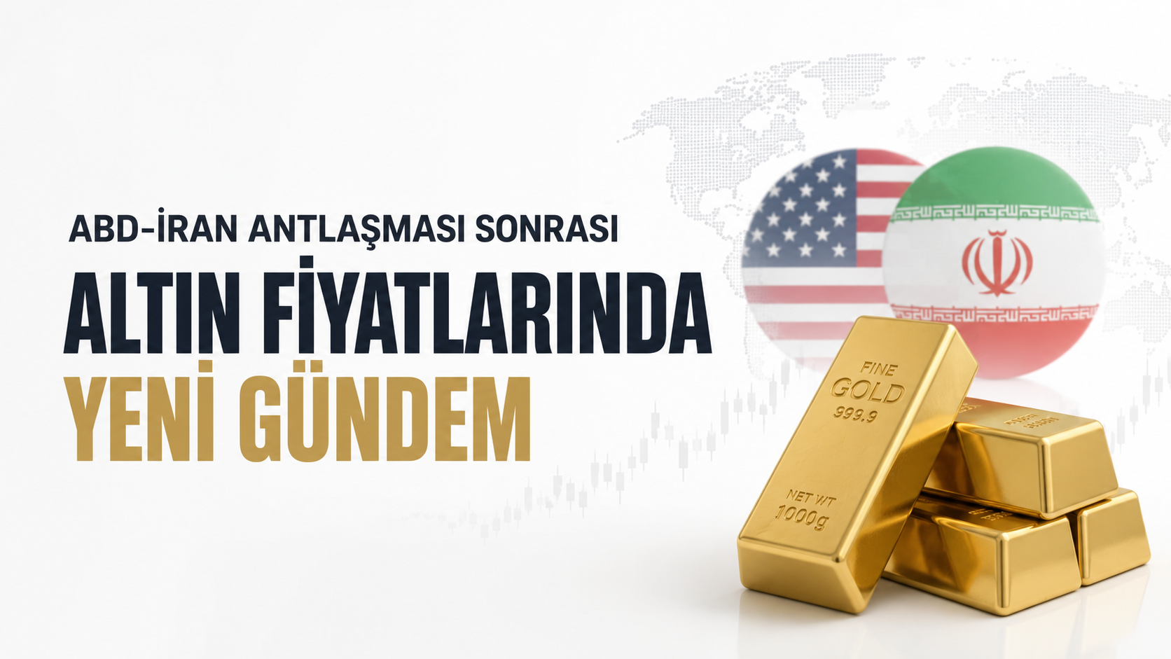 ABD-İran Antlaşması Sonrası Altın Fiyatlarında Yeni Gündem: Gram Altın 6.459 TL Seviyesinde