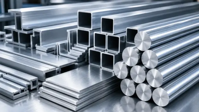 Londra Metal Borsası'nda düşen alüminyum fiyatlarını gösteren metal külçeleri