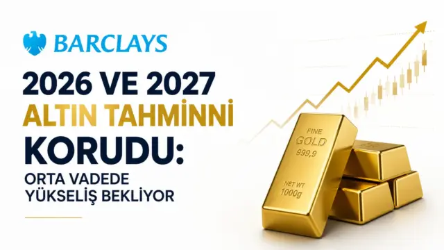 Barclays altın tahmini sonrası ons altın fiyatlarına ilişkin ekran grafiği