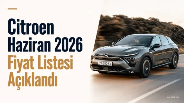 Citroen Haziran 2026 fiyat listesi belli oldu. Markada 280 bin TL’ye varan indirim ve faizsiz kredi fırsatları dikkat çekti.