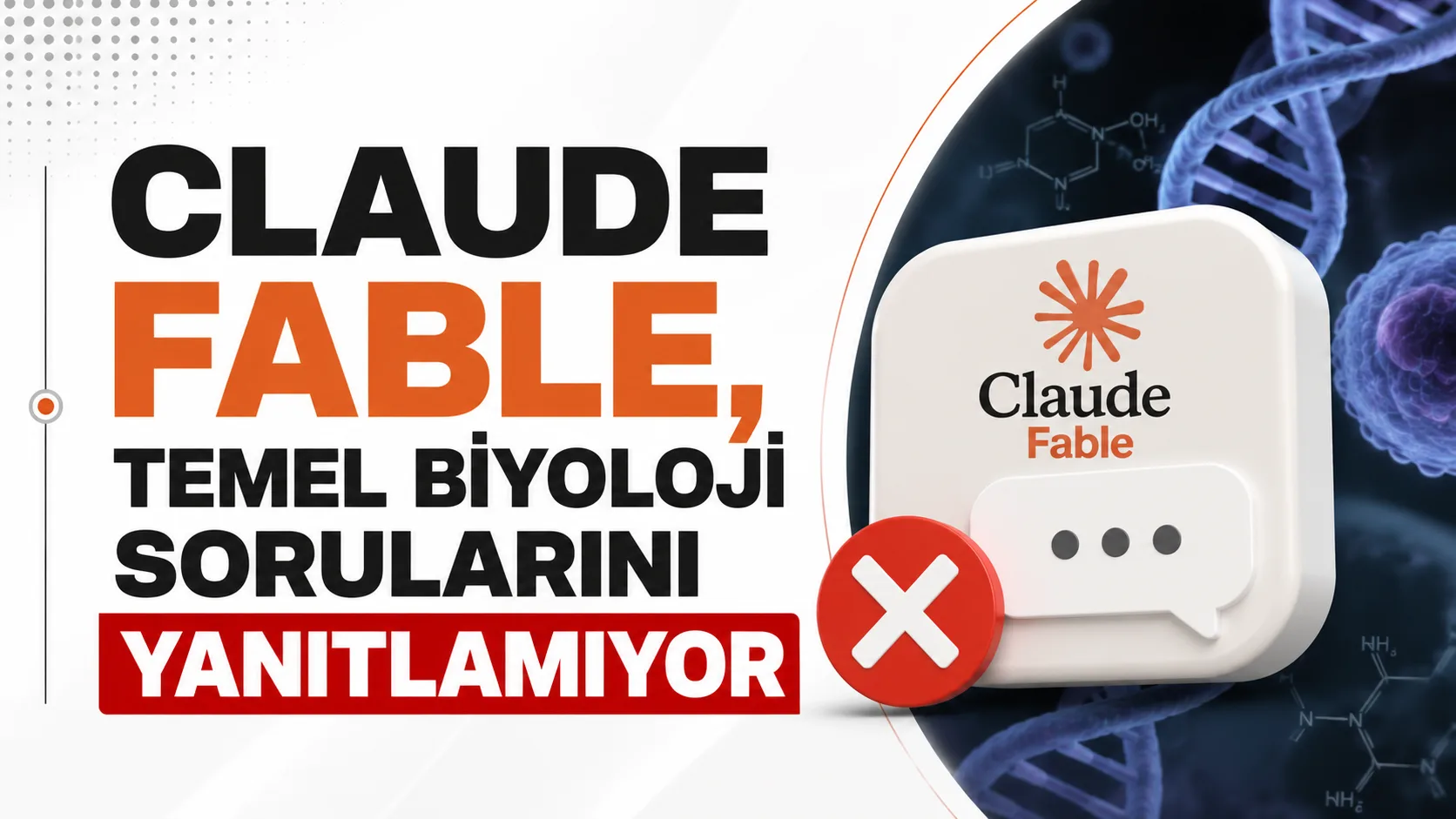 Claude Fable 5 ve Anthropic logosunu temsil eden yapay zekâ temalı görsel