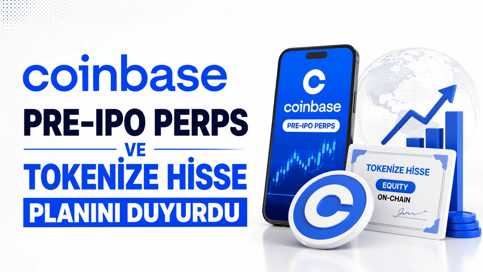 Coinbase'in pre-IPO perps, hisse opsiyonları ve tokenize hisse planına ilişkin duyurusu