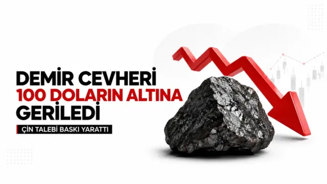 Demir cevheri fiyatlarındaki düşüşü yansıtan sanayi ve emtia piyasası görünümü