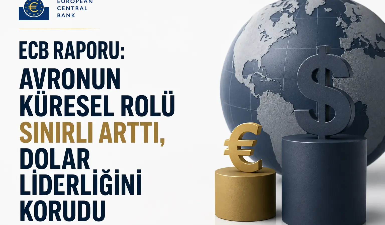 ECB raporunda avronun küresel rolü, dolar liderliği ve altın rezervleri öne çıktı