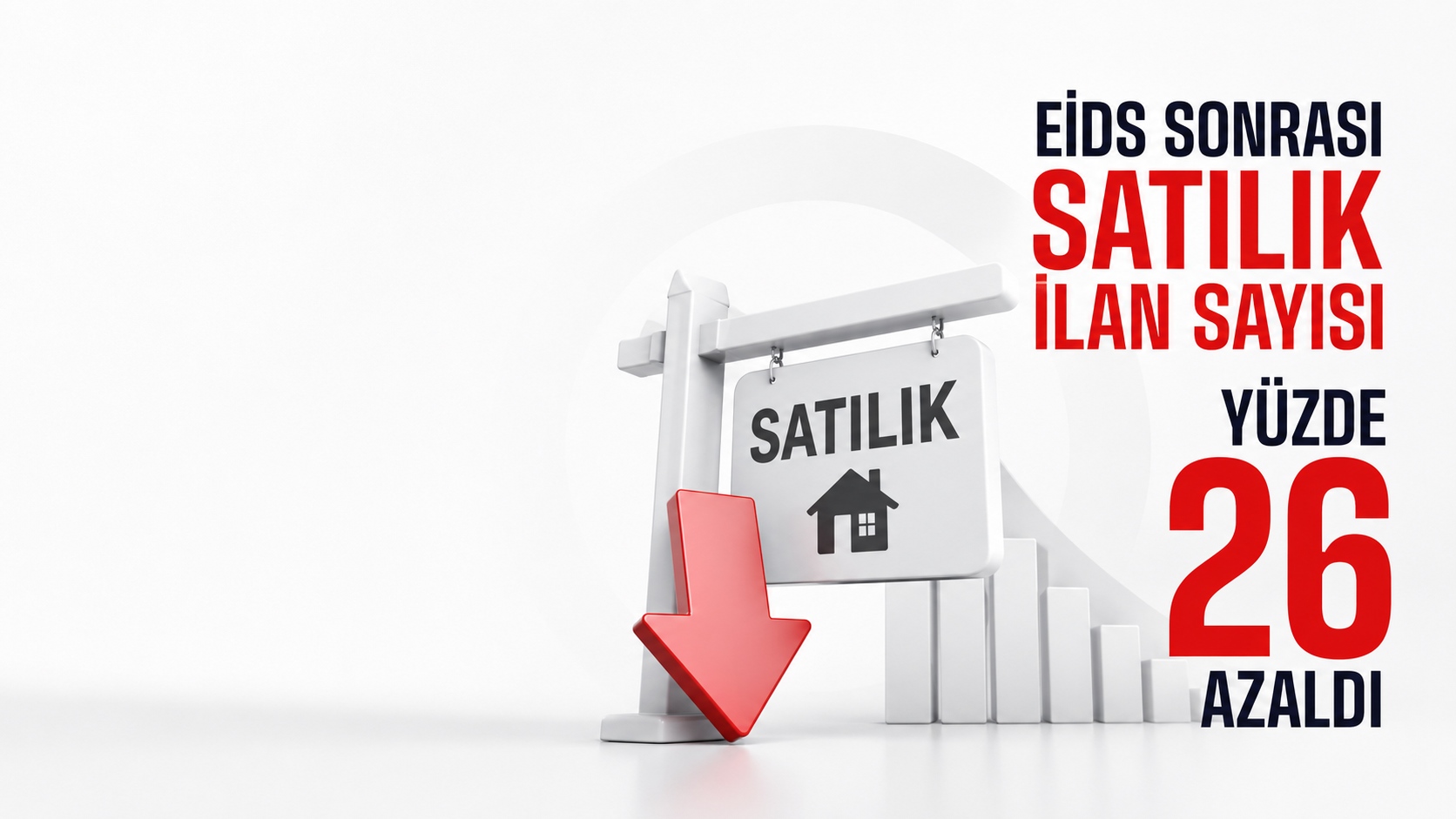 EİDS sonrası satılık ilanlarında düşüş görseli.