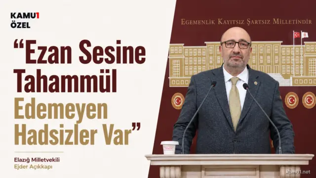 Kamu1’e konuşan AK Parti Grup Yönetim kurulu üyesi , Elazığ Milletvekili Ejder Açıkkapı, sosyal medyadaki tepki çeken görüntülere ilişkin şu ifadeleri kullandı: