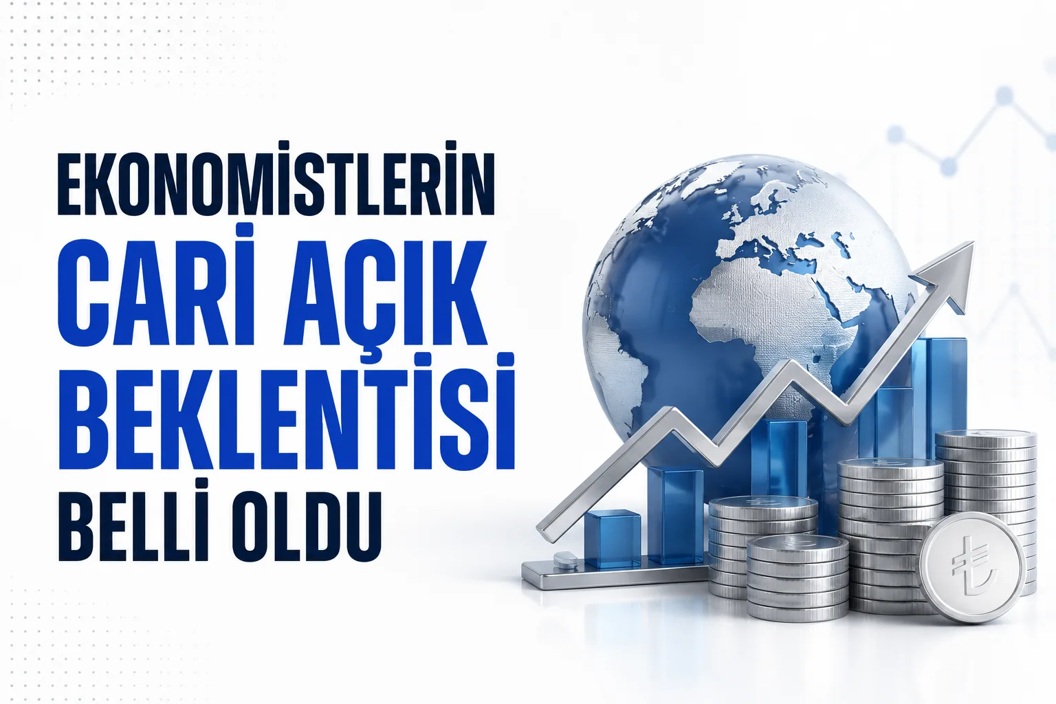 TCMB ve cari açık beklentisini gösteren ekonomik veri grafiği