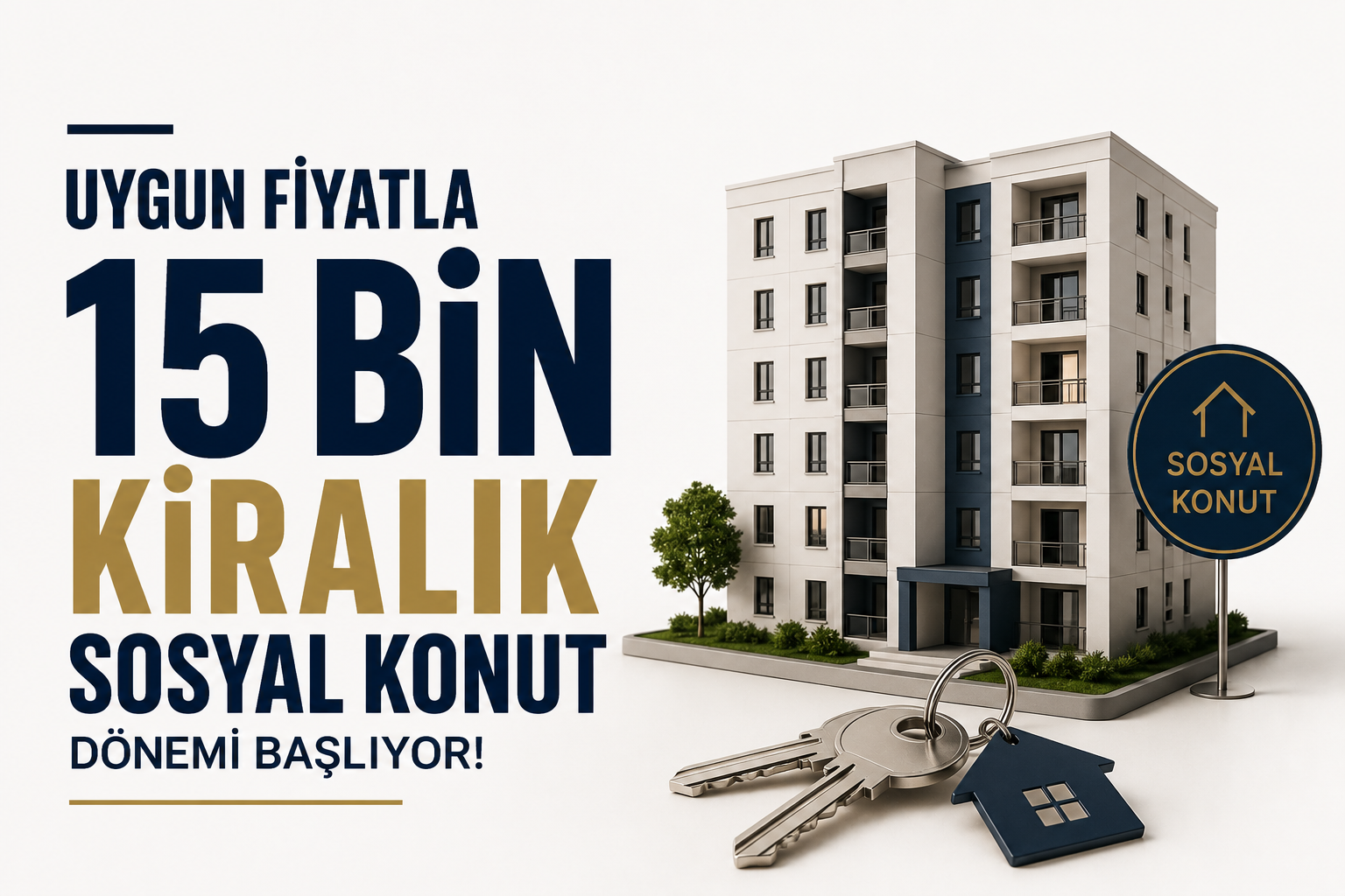 Bakan Kurum Açıkladı: İstanbul'da 15 Bin Kiralık Sosyal Konut Dönemi Başlıyor!