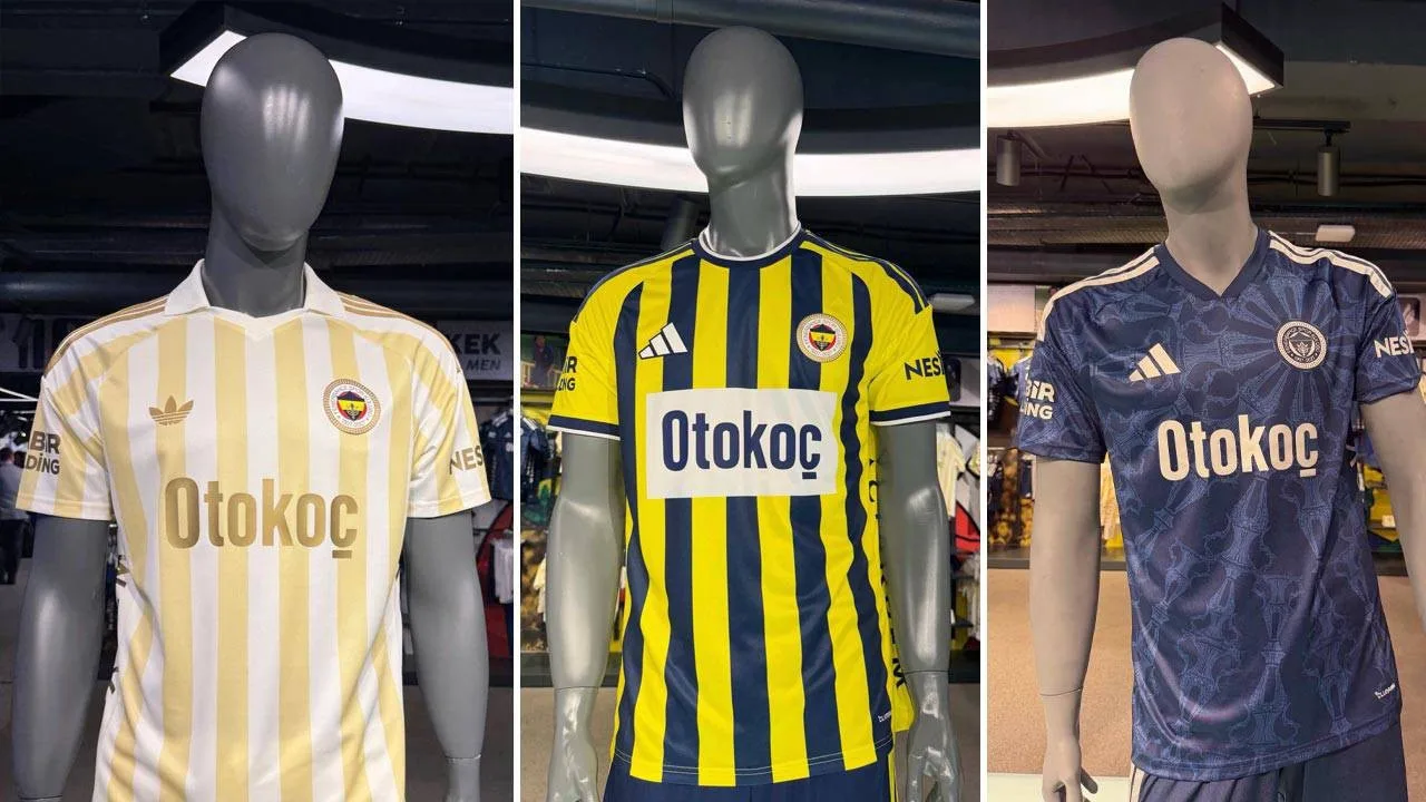 Fenerbahçe’nin 120. yıl temasını taşıyan yeni sezon formaları lansmanda tanıtıldı