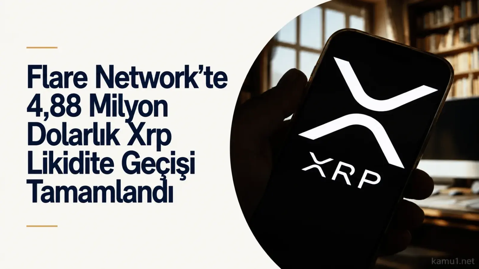 Flare Network üzerinde XRP likiditesinin yeni getiri piyasasına aktarımını gösteren görsel