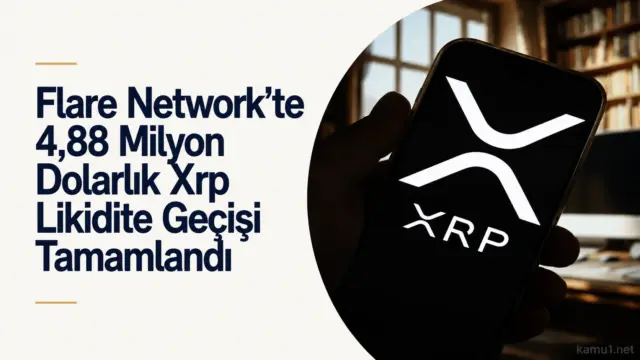 Flare Network üzerinde XRP likiditesinin yeni getiri piyasasına aktarımını gösteren görsel