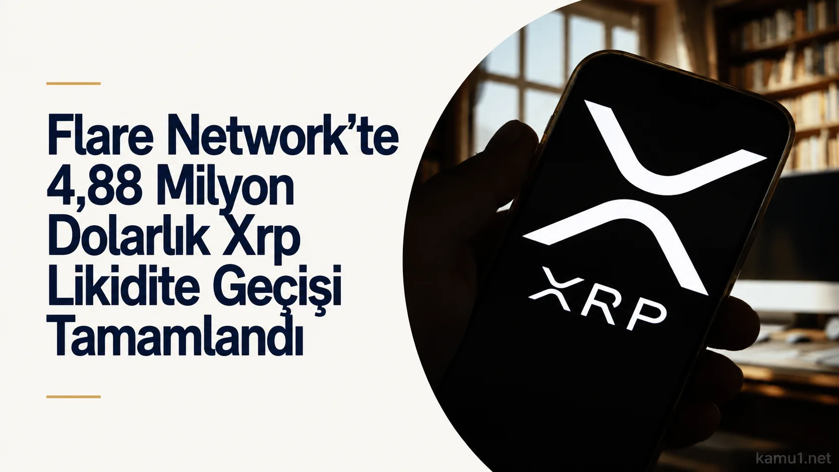 Flare Network üzerinde XRP likiditesinin yeni getiri piyasasına aktarımını gösteren görsel