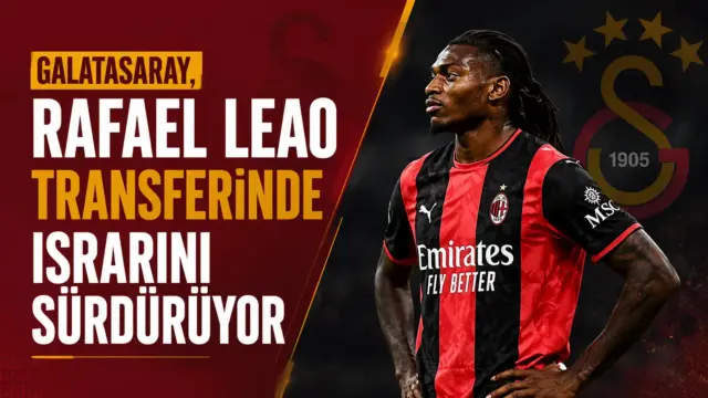 Galatasaray'ın Rafael Leao transferi için girişimlerini sürdürdüğü haberi